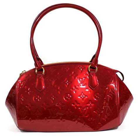 inside of louis vuitton bag red|vintage red louis vuitton bag.